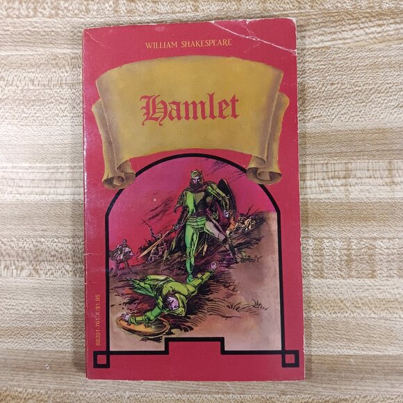 Hamlet William Shakespeare 1984 B&W Pocket Classics Comic Paperback Vintage 80s - Picture 1 of 6